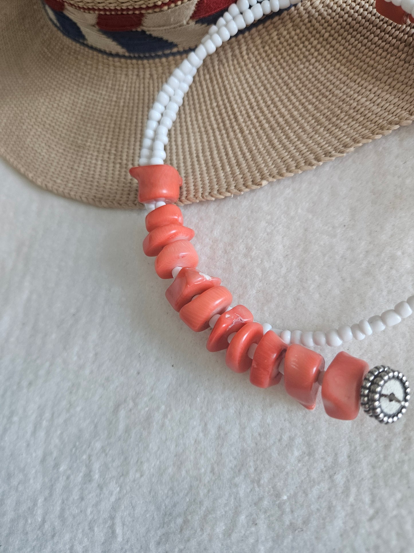 Red Coral Memory Choker