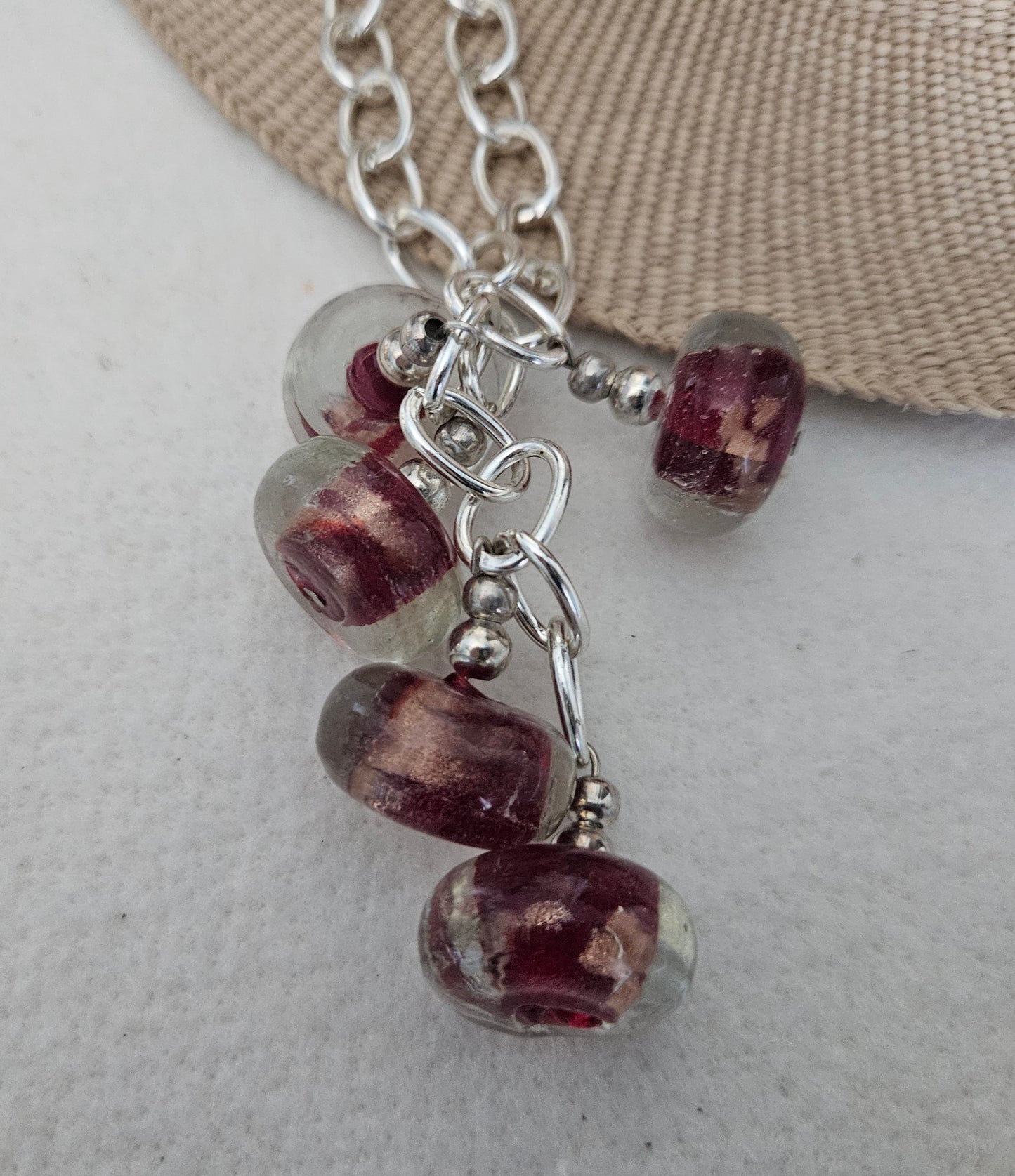 Red Murano Glass Necklace